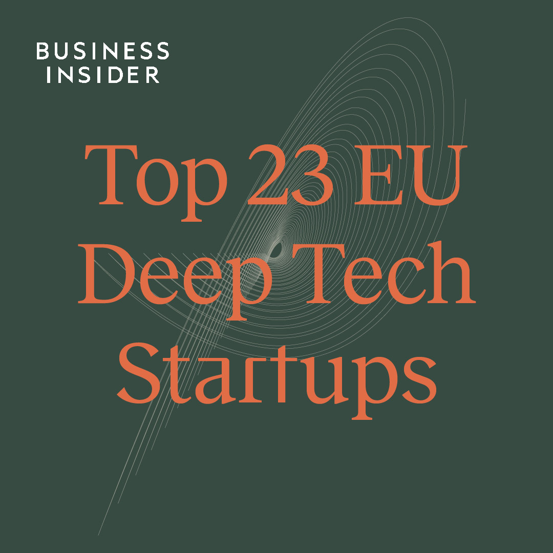 Top 23 EU deep tech startups